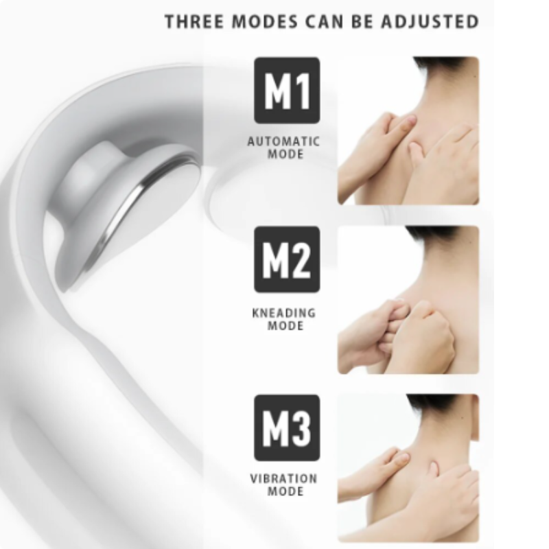 Smart Electric Neck And Shoulder Massager Pain Relief Tool Health Care Relaxation Cervical Vertebra Physiotherapy