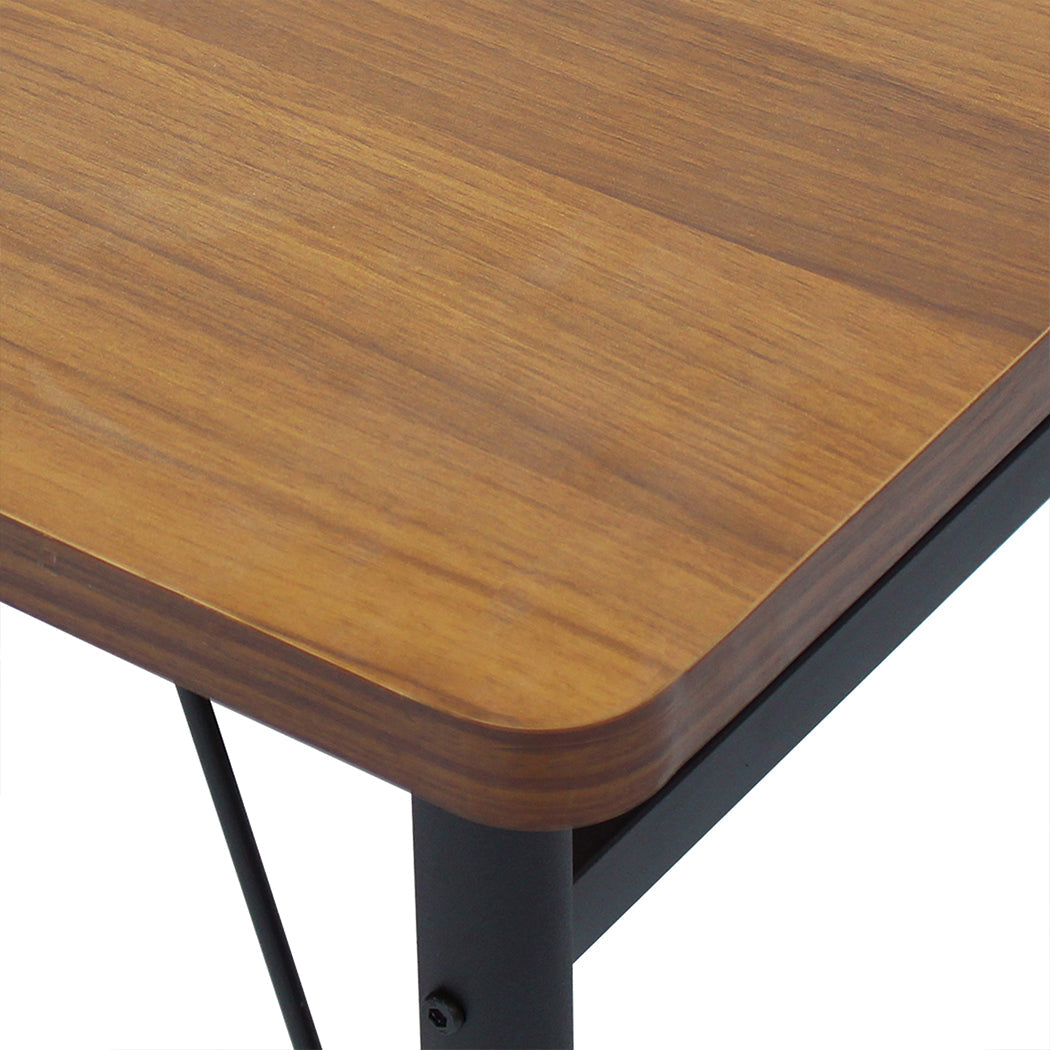 Stylish Dining Table With Storage Shelf 4 6 Seater 150Cm For Home Or Office