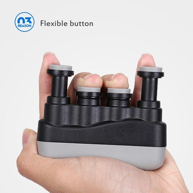 5Lb Portable Finger Exerciser Device Hand Grip Trainer Green