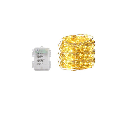 5M/10M/20M/30M Copper Wire String Lights Battery Powered Waterproof Indoor Outdoor