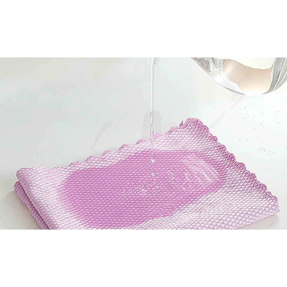 5Pcs/10Pcs Fish Scale Microfiber Cleaning Cloths