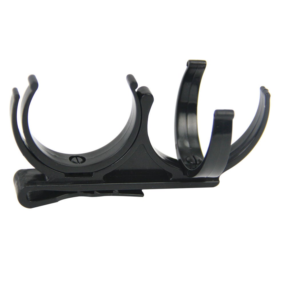 5Pcs Black Folding Plastic Golf Ball Clamp Storage Holder With Belt Clipgolfing Sporting Training Accessory