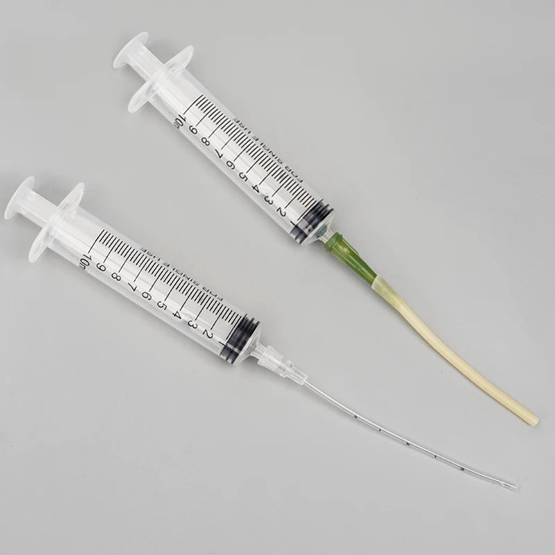5Pcs/Set Bird Parrot Feeder Spoon With Manual Syringe Baby Water Milk Medicine Feeding Needle Supplies