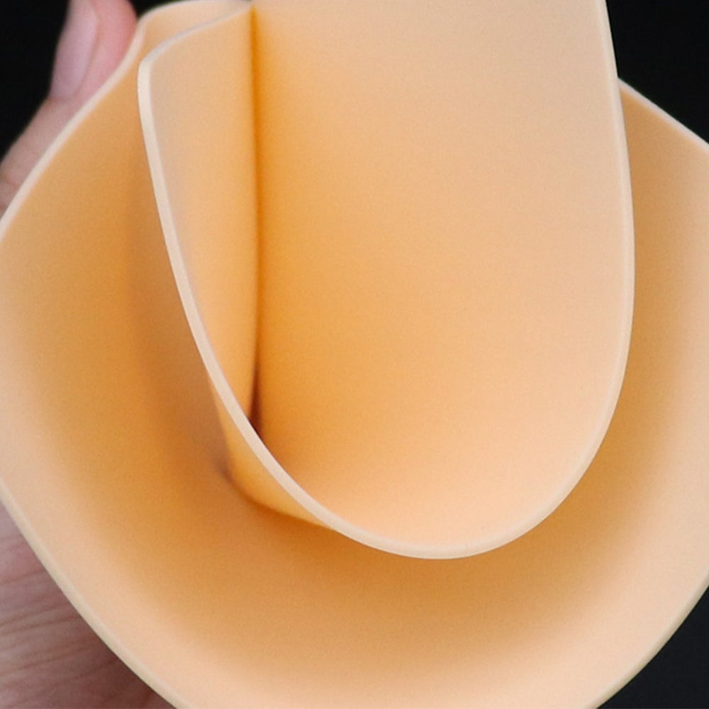 5Pcs Tattoo Practice Skin Blank Double-Sided Soft Silicone Fake For Beginners And Experienced Artists