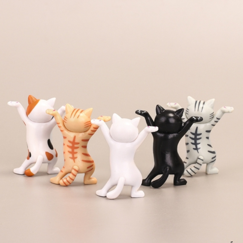 5Pc / Set Cute Cat Pen Holders Desk Accessories