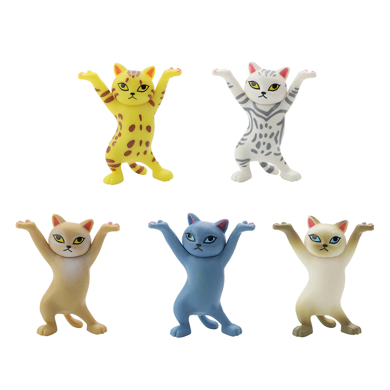 5Pc / Set Cute Cat Pen Holders Desk Accessories
