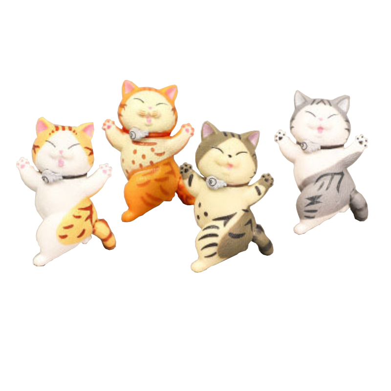 5Pc / Set Cute Cat Pen Holders Desk Accessories