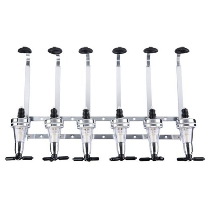 6 25Ml Bar Butler Wall Mounted Wine Liquor Cocktail Beer Shot Dispenser Bottle Poland