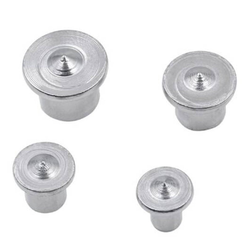 6 / 8 10 12Mm Woodworking Dowel Tenon Center Set 8Pcs Silver