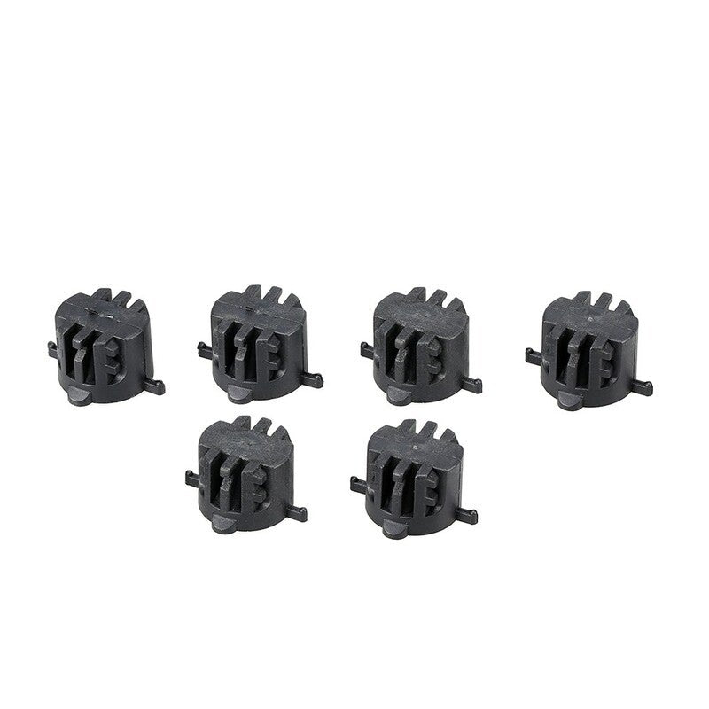 6 Pcs Surfboard Rail Plug Fcs Fin Plugs With 9Mm Screws Leash