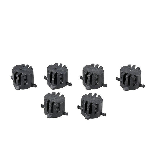 6 Pcs Surfboard Rail Plug Fcs Fin Plugs With 9Mm Screws Leash