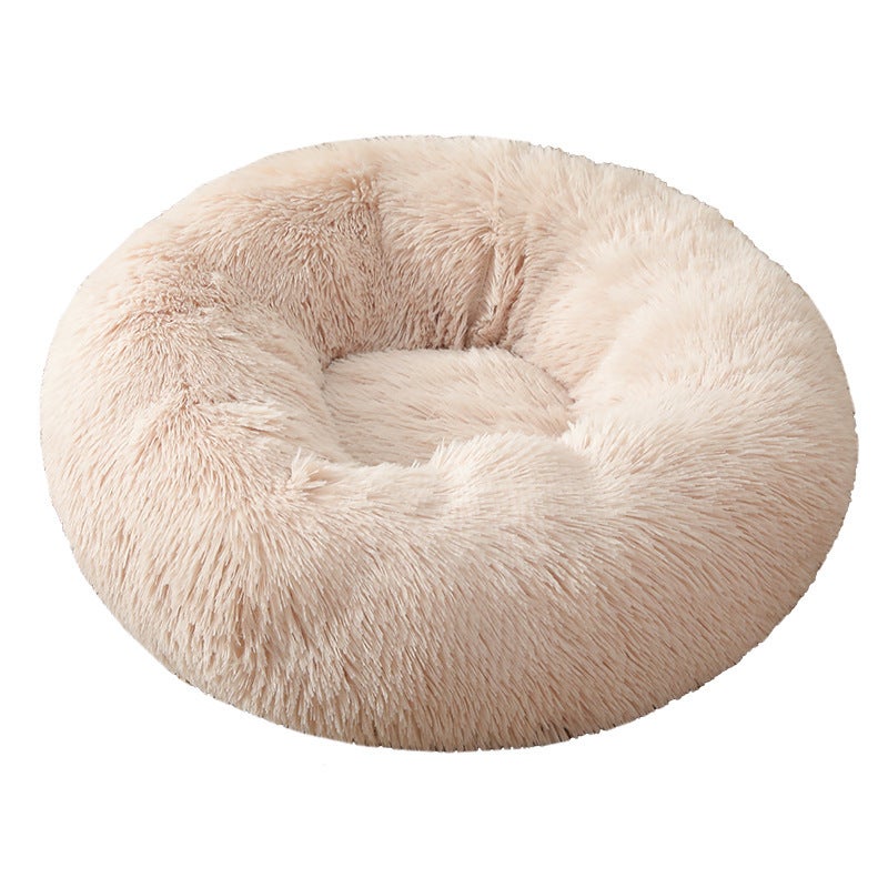 60 X 60Cm Soft Fluffy Pet Dog Cat Round Bed