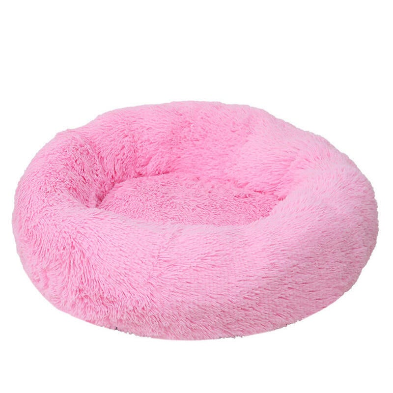 60 X 60Cm Soft Fluffy Pet Dog Cat Round Bed