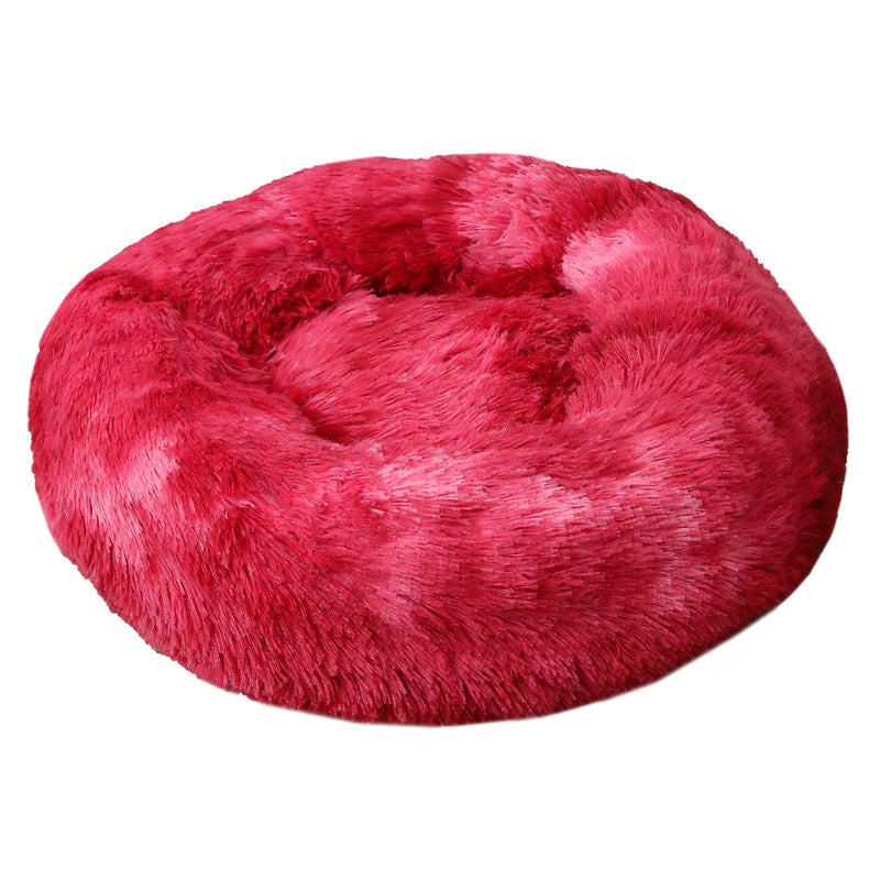 60 X 60Cm Soft Fluffy Pet Dog Cat Round Bed