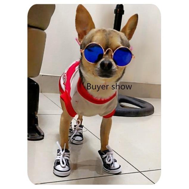 Denim Anti Slip Waterproof Sporty Sneakers For Dogs