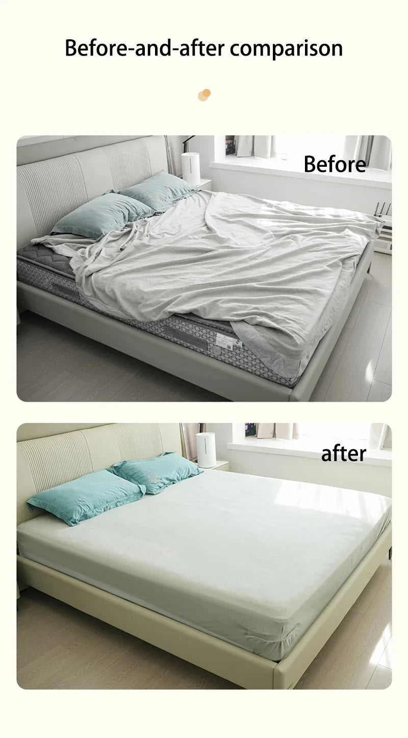 4Pcs Bed Corner Sheet Grippers Straps Heavy Duty Mattress For All Sizes Non Slip Holders Secure Sheets