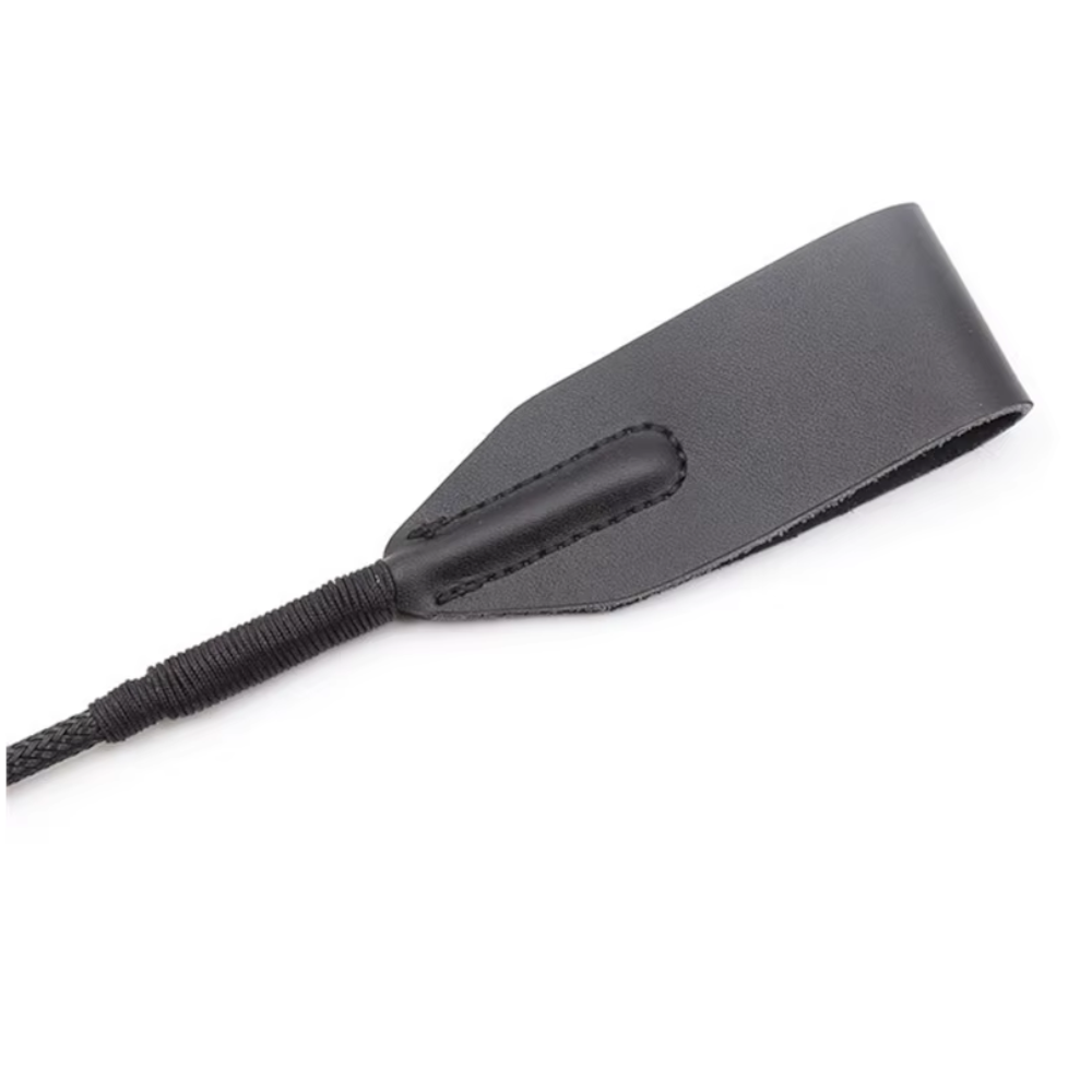 61Cm Pu Leather Riding Crop With Wrist Strap Bdsm Impact Toys