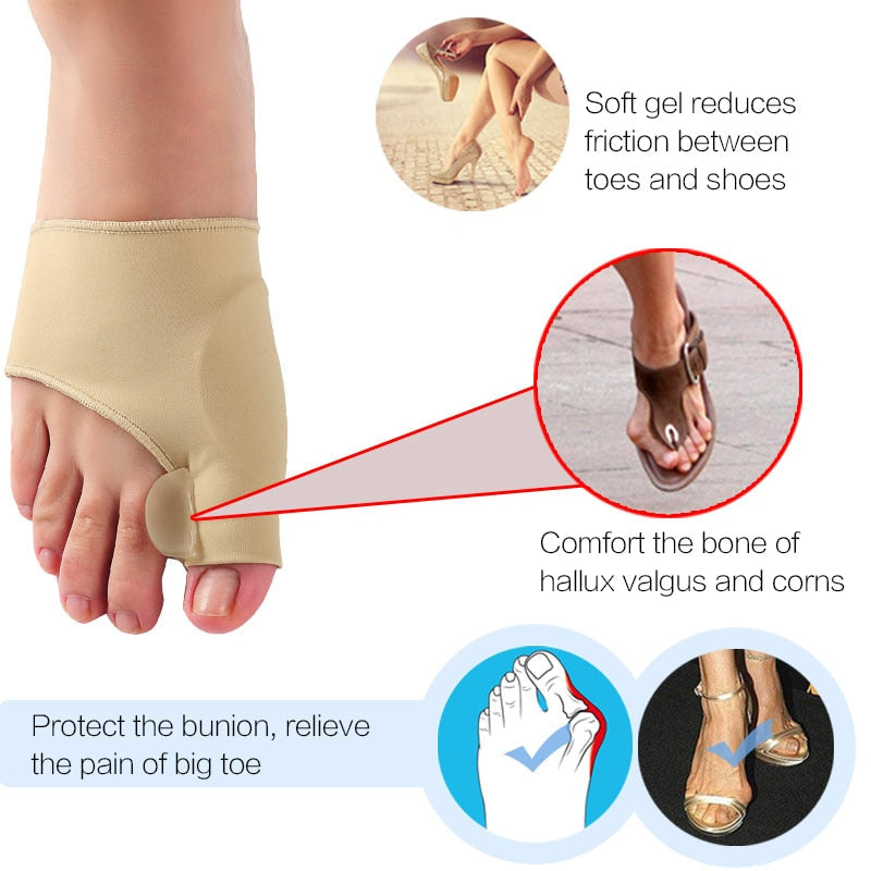 Corrective Socks Toe Valgus Separator Foot Care