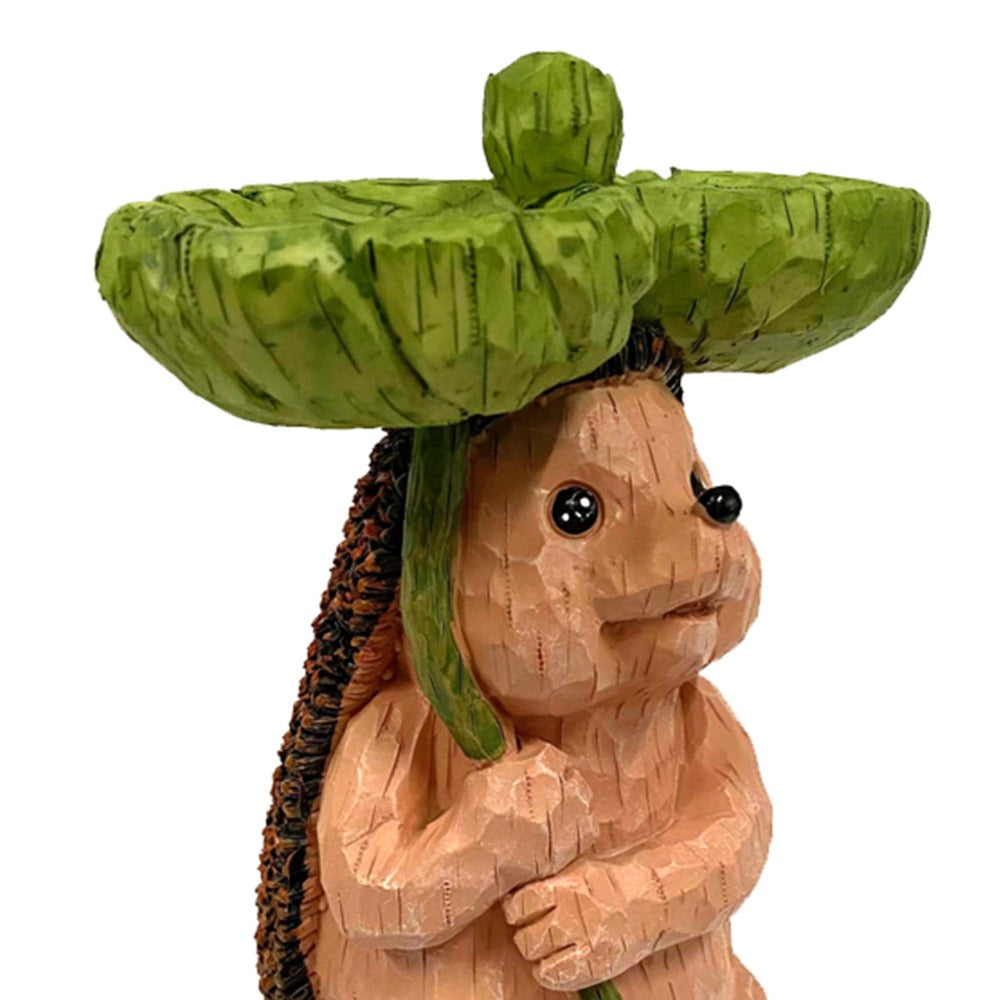 Bird Feeder Animal Design Attractive Pet Supplies Fox Hedgehog Shape Outdoor
