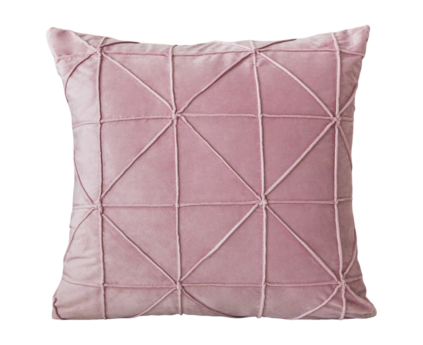 Square Soft Velvet Decorative Throw Pillow Cushion Cover Home