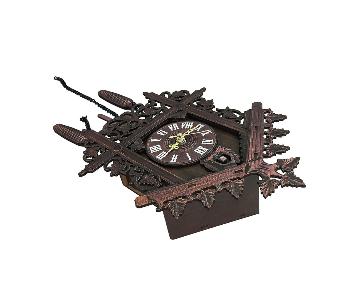 Tree House Hanging Cuckoo Wall Clock Bedroom Office Decor