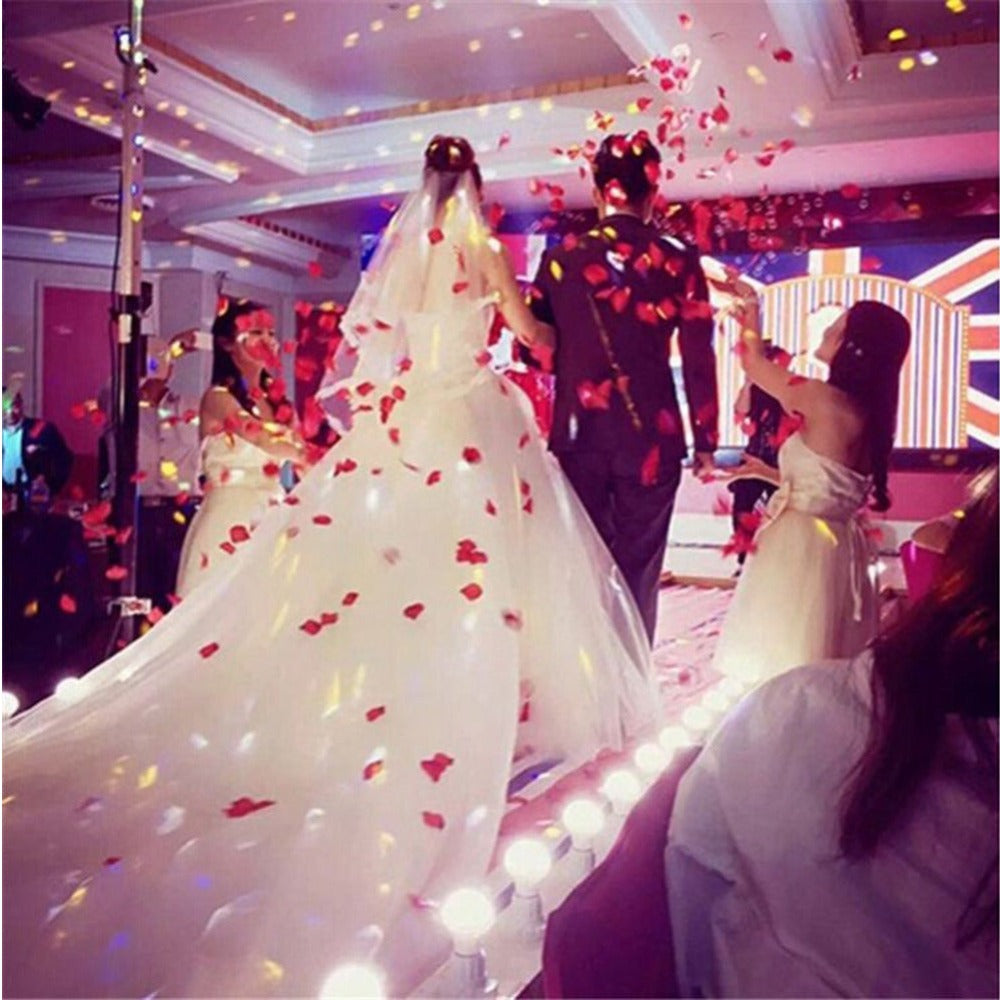 800Pcs Artificial Silk Rose Flower Petals Wedding Party Ceremony Table Decor