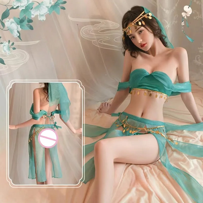 Style Dancing Girl Suit Lady Ancient Sexy Lingerie