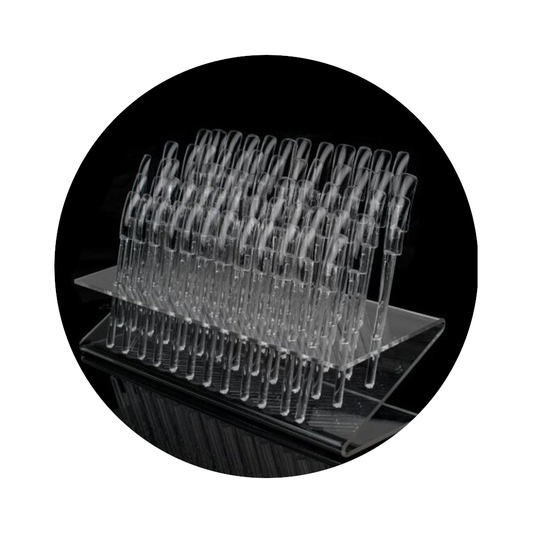 64 Hole Rack Nail Display Stand Board Polish