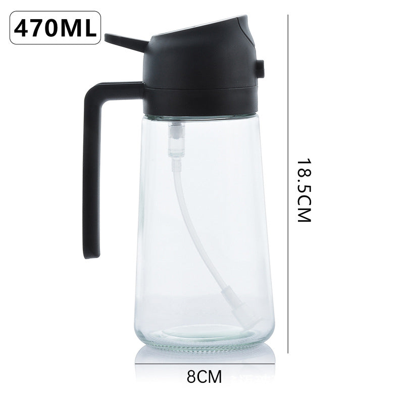 2 In 1 Kitchen Olive Oil Dispenser Sprayer Grilling & Picnic Tools