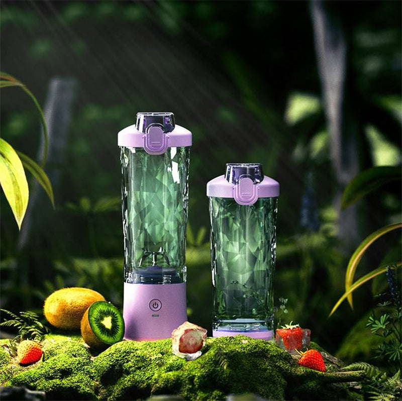 Blender Juicer Personal Size Shakes Smoothies 6-Blade Mini