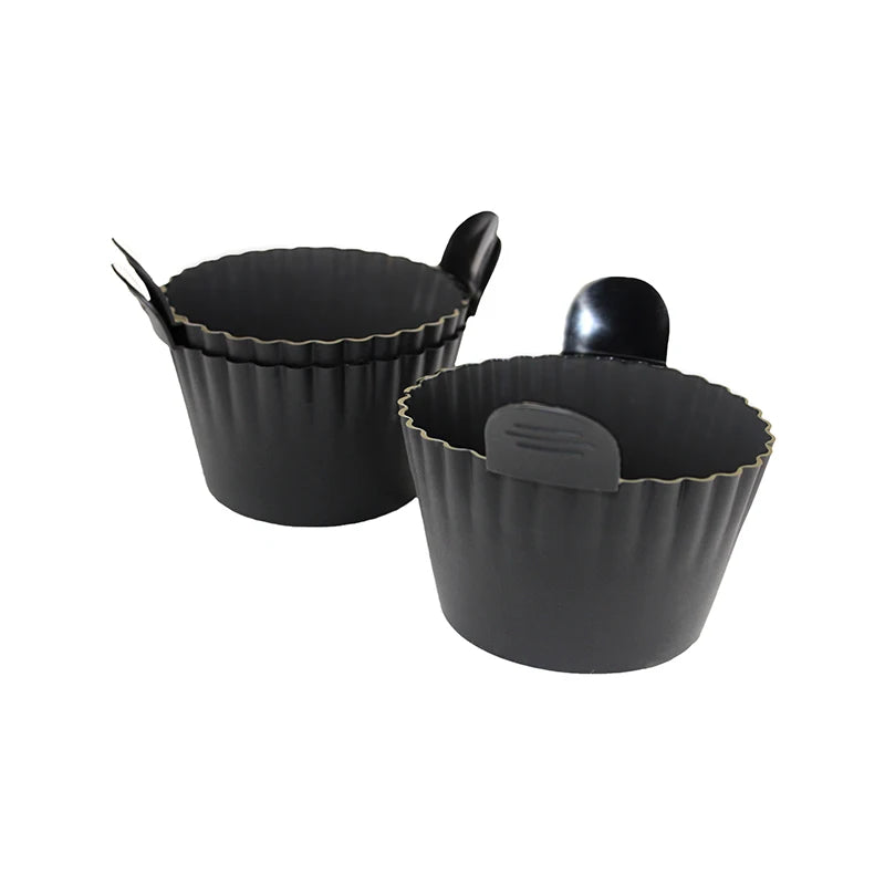 Silicone Air Fryer Egg Poacher Cupcake Baking Cups Ramekins Ovens Basket