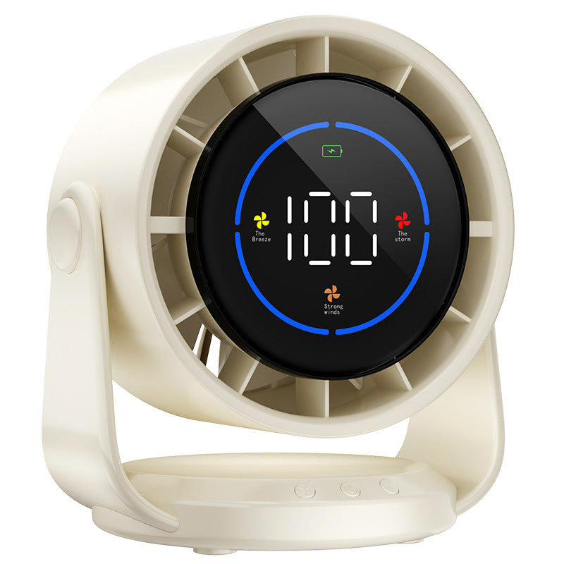 100 High Speed Circulating Fan For Home With 6 Inch Digital Display And Turbo Desktop