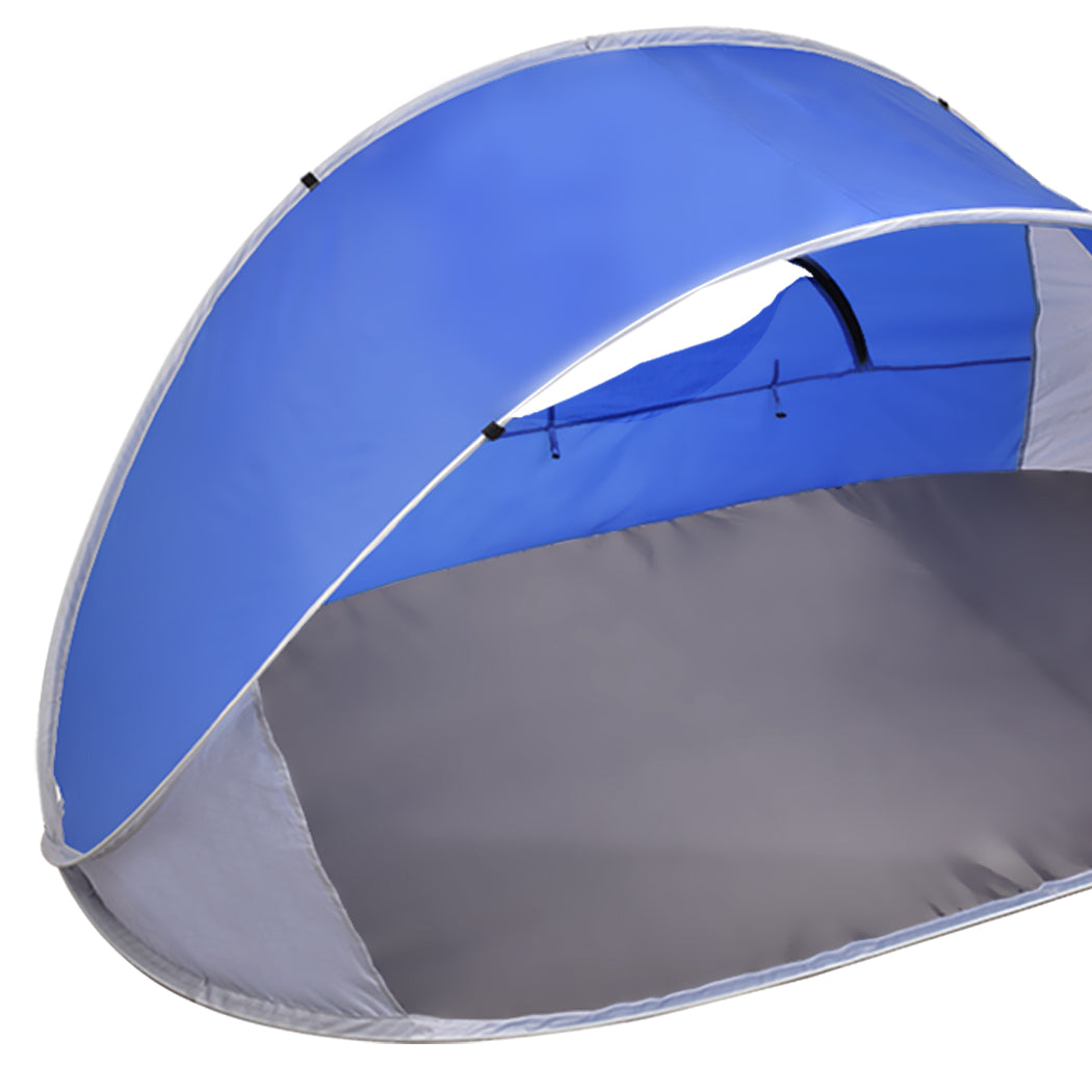 Mountview Pop Up Tent Camping Beach Blue