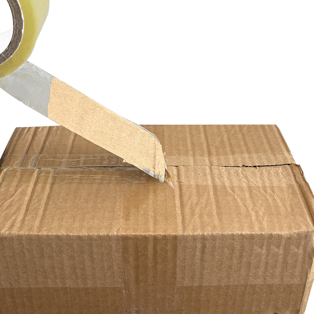 6 Rolls Packing Tape 45Mm X 75M Durable Adhesive For Shipping And Storage Use