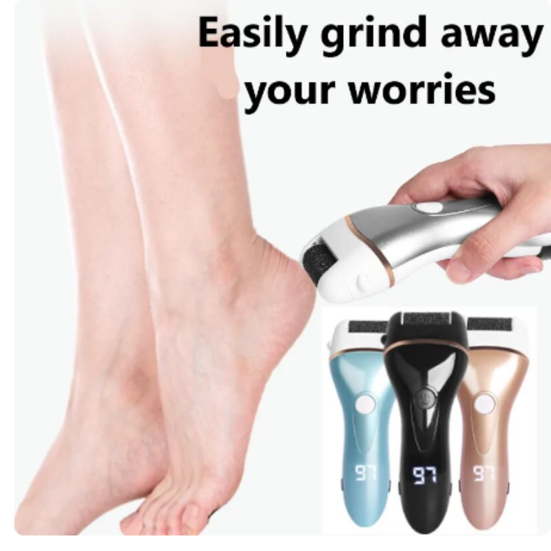 Waterproof Usb Rechargeable Electric Pedicure Tools Foot Care Machine Callus Remover