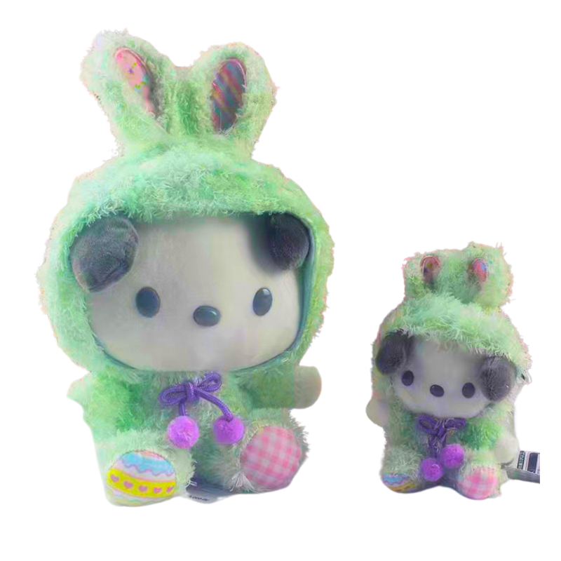 Sanrio Hello Kitty Kuromi My Melody Cinnamoroll Pochacco Easter Plush Toy