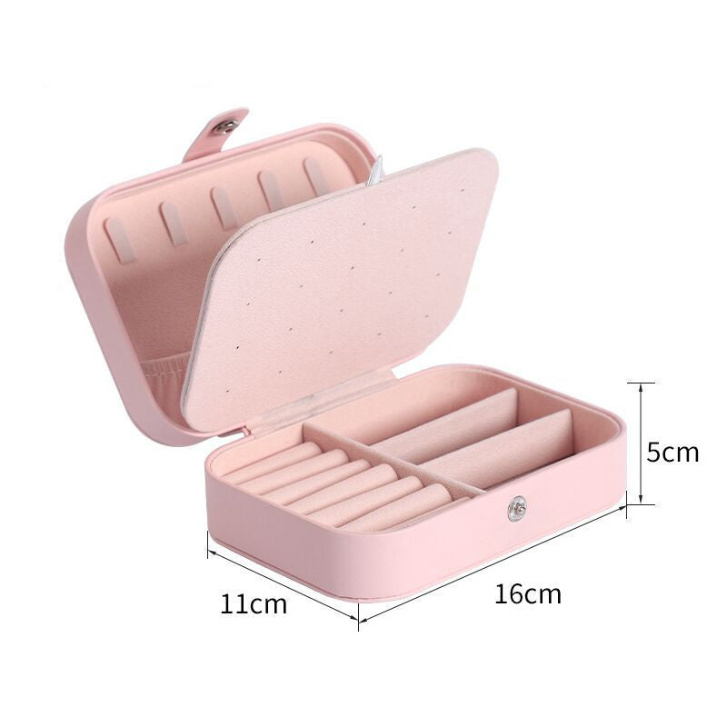 Veile Studios Elegant Double Section Jewellery Box Storage