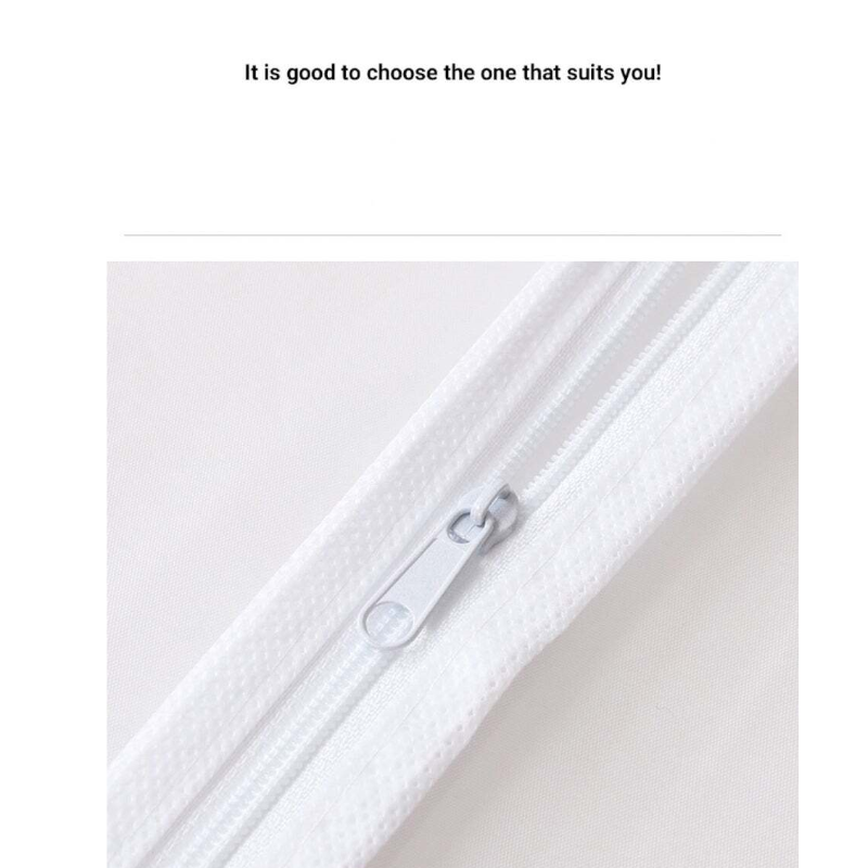 6 / 12Pcs Garment Pouch Case Organizer Dress Clothes Suit Coat Dust Cover Wardrobe Hanging Storage Bags