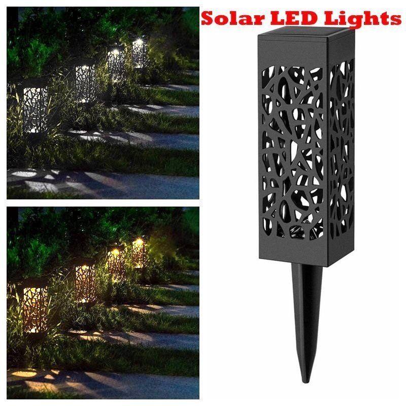 6Pcs Led Solar Outdoor Waterproof Garden Security Landscape Light