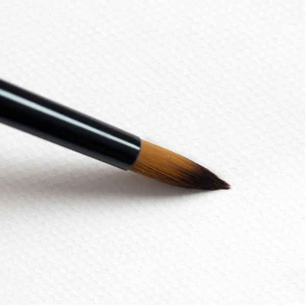 6Pcs/Set Silver Paint Brushes Nylon Hook Line Pen For Acrylic Watercolor