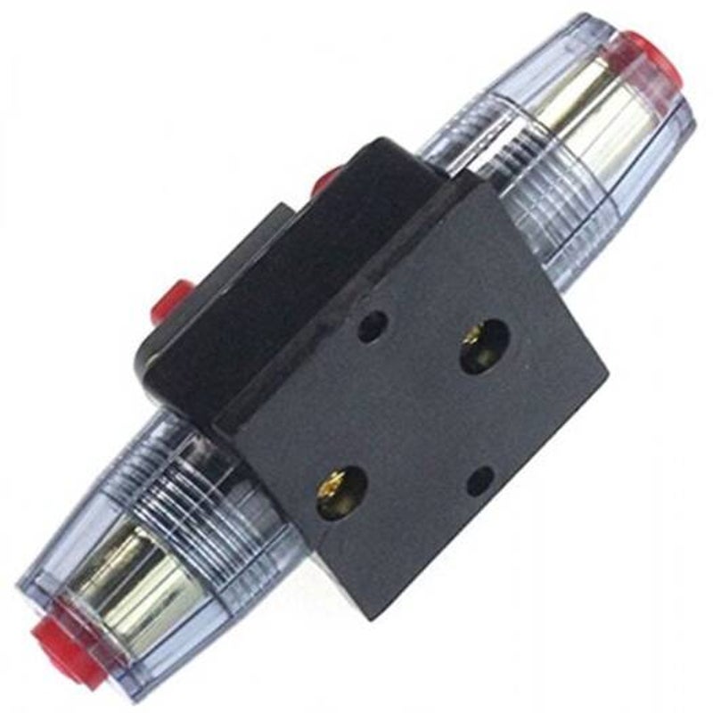 7 D7561 Car Audio Fuse Block Circuit Breaker Black