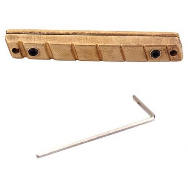 7 String Electric Guitar 50Mm Brass Nut Gold
