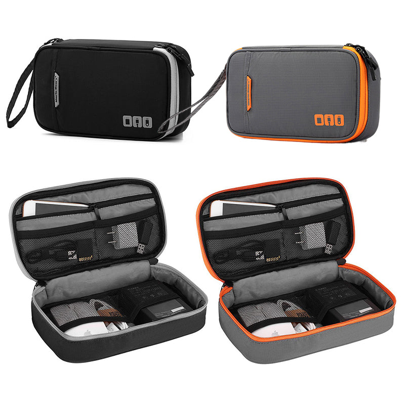 Travel Essential Cable Organizer Bag: A Compact Storage Solution For Charging Cords Chargers And Accessories.