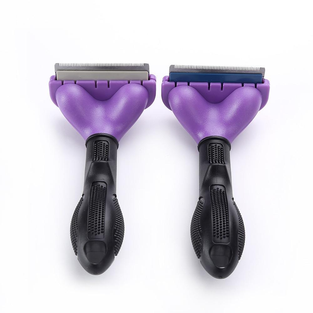 The Fur Eliminator Deshedding Dog Brush