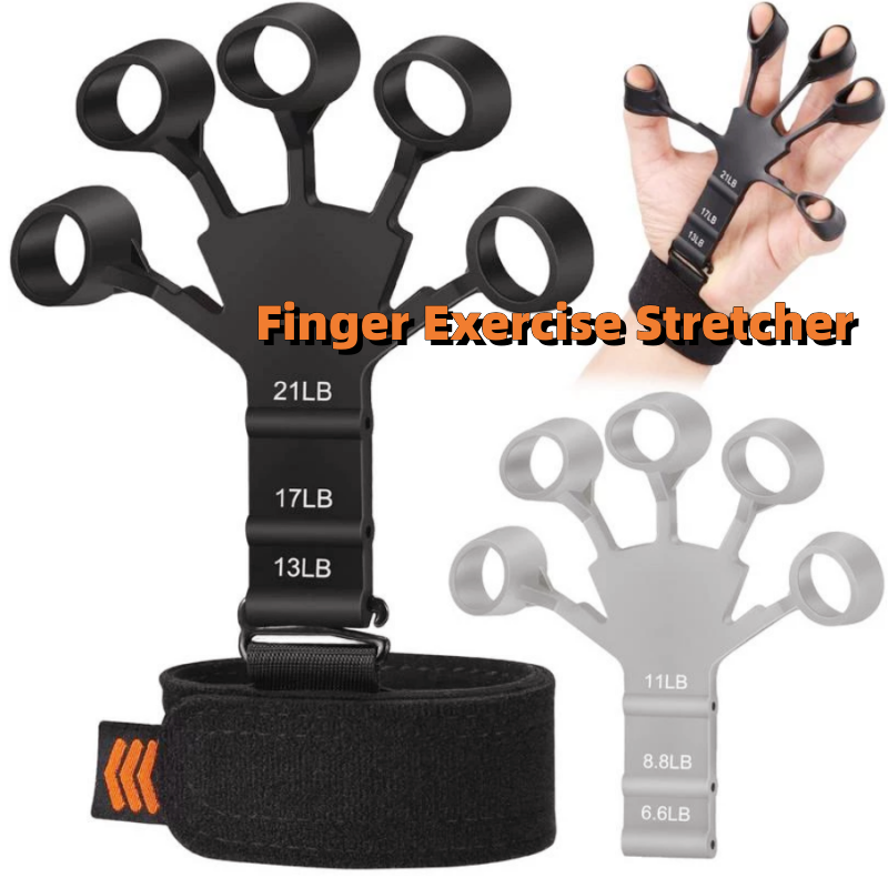 Silicone Grip Finger Exerciser Strength Stretcher Fitness Training