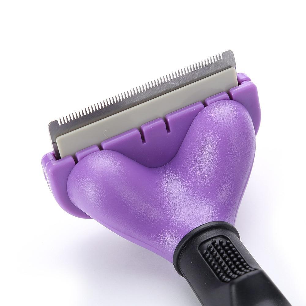 The Fur Eliminator Deshedding Dog Brush