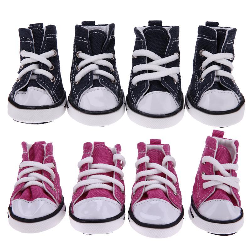 Denim Anti Slip Waterproof Sporty Sneakers For Dogs