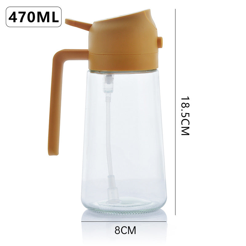 2 In 1 Kitchen Olive Oil Dispenser Sprayer Grilling & Picnic Tools