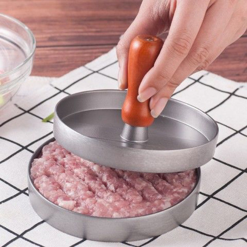 Round Burger Press Meat Beef Barbecue Hamburger Patty Mould