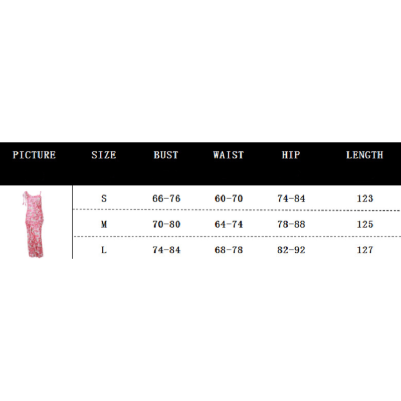 Women's Sweet Pastoral Floral Ruffled Dress Suspender